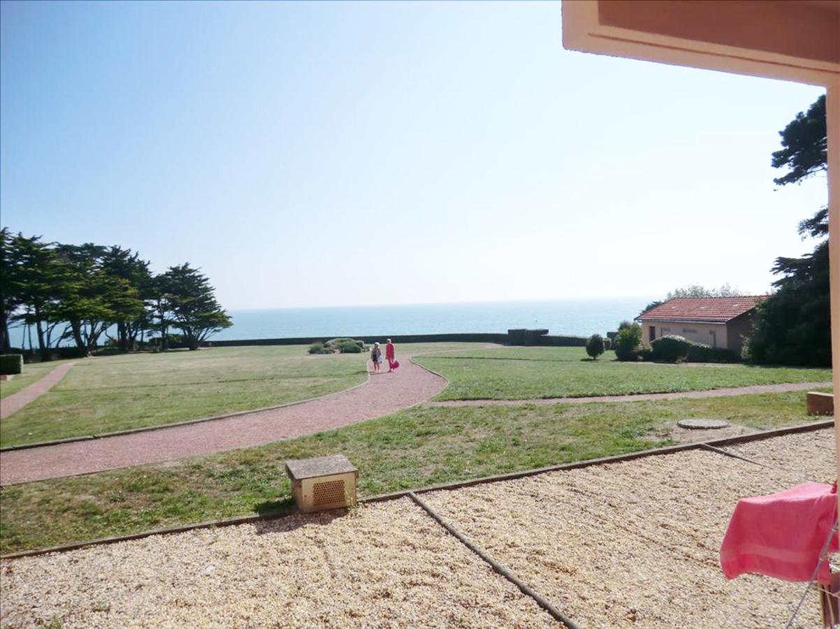 Appartement En Rdc Avec Terrasse Face A La Mer Pornic Exterior foto