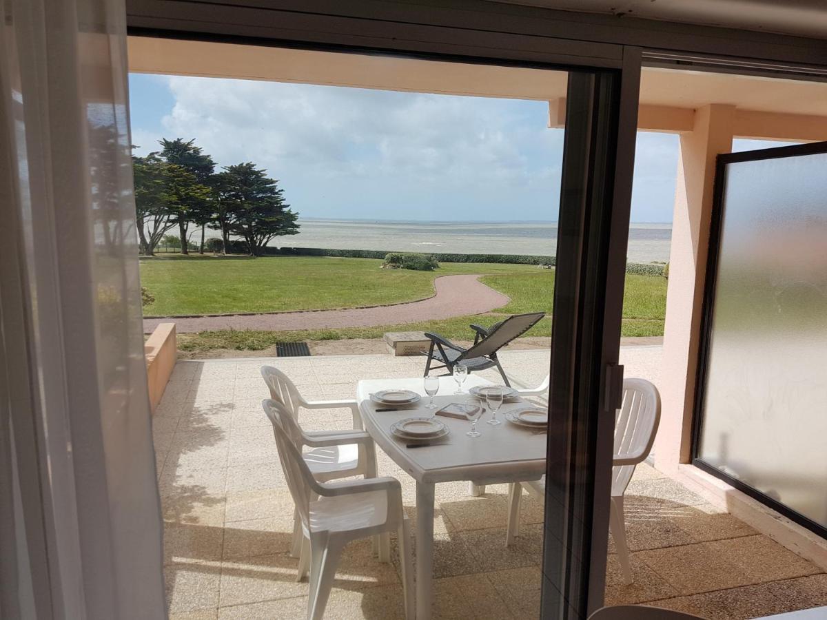 Appartement En Rdc Avec Terrasse Face A La Mer Pornic Exterior foto