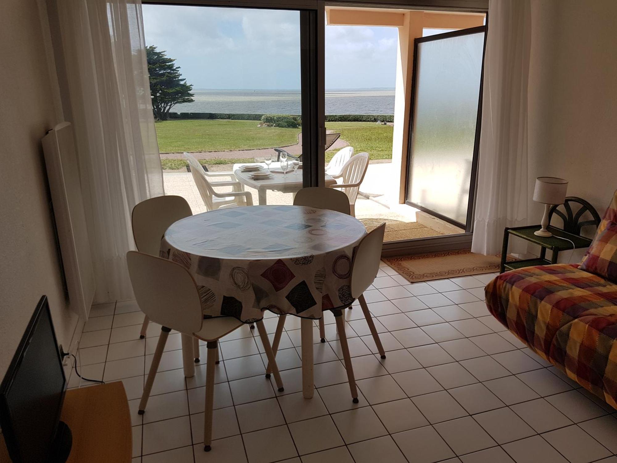 Appartement En Rdc Avec Terrasse Face A La Mer Pornic Exterior foto